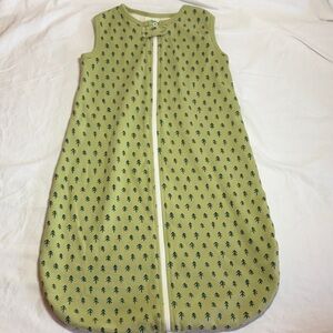 Parade - Organic Cotton Cozy Green Sleep Sack for Kids